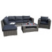 Outdoor Garden Patio Rattan Wicker Sofa (PAS-1313)
