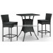 Outdoor Garden Patio Wicker Rattan Dining Table (PAD-090)
