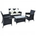 Outdoor Garden Wicker Patio Rattan Furniture (PAS-094)