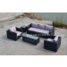 Outdoor Patio Wicker Furniture/Garden Rattan Sofa Set (PAS-1120)