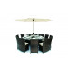 Outdoor Patio Wicker Garden Rattan Furniture (PAD-3225B)