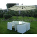 Outdoor Rattan Dining Table and Chair (PA-3233B)