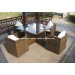 Outdoor Rattan Furniture, Rattan Table and Chair (PA-3233)