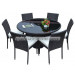 Outdoor Rattan Round Table Dining Set (PAD-079)