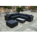 Outdoor Rattan Sofa Chair Set, Garden Wicker Patio Furniture (PAS-050.3)