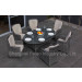 Outdoor Rattan Wicker Dining Table and Chair (PAD-1603)