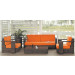 Outdoor Rattan /Wicker Sofa Set, Simple Design Arm Rattan Sofa (S0018)