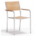 Outdoor Teak Wood Chair for Restaurant, Hotel and Garden (S272)