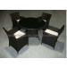 Outdoor Wicker Dining Table and Chair (PAD-1101)