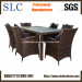 Outdoor Wicker Furniture/Dining Coffee Table Set/ Aluminum Table Set (SC-B1080)