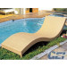 PE Rattan Simple Pool Chair (L0008)