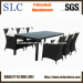 PE Wicker Table Set/High Chair and High Table Furniture/ Outdoor Furniture Guangdong (SC-B8849)