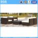Patio Furniture Balcony Poly Rattan/Wicker Sofa