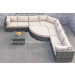 Patio Garden Rattan Outdoor Leisure Weicker Sofa Set (PAS-1635)