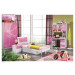 Pink Kids Furniture Bedroom Set (JB-906-1)