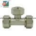 Plumbing Parts Aluminum Plastic Pipe T Joint for Radiator