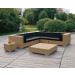 Poly Rattan Sofa Corner Set for Outdoor Furniture