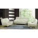 Popular, Comfortable Living Room Furniture White Leather Sectional Sofa (877)