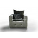 Post-Modern Leather Single Sofa (LS-101A)