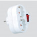 Power Adaptor with Switch (Sweden, Denmark, Norway, Finland)