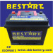 Premium Quality Bestart 55ah 12V Mf Vehicle Battery DIN55559-Mf