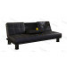 Primo International Sleek Black Adjustable Sofa (JP-sf-269)