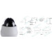 Protruly Mini Indoor Surveillance Camera Wiith FCC and CE Approved