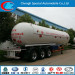 Q370r China Factory 55cbm Mass Marke LPG Gas Tanker Semi Trailer First-Class Tri Axles LPG Semi Trailer Saety Tank Truck