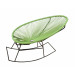 Quality Steel Rattan Rocking Chair