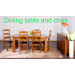 RC551 Solid Oak Diningroom Furniture Sets
