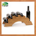 Rainbow Shaped Bamboo Wine Stand / Wine Display Holder