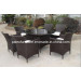 Rattan Dining Set (Oval Table)(PAD-3040)