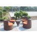 Rattan Furniture Coffee Shop Table and Chairs6423