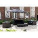 Rattan Furniture, Outdoor Rattan Sofa (PAS-045)