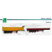Rear Tipping Semi Trailer (QDT9400ZHX)