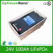 Rechargeable 24V 100ah Lithium Battery for Solar Home System