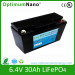 Rechargeable 6.4V Lithium Ion Battery Pack 30ah