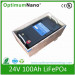 Rechargeable Energy Storage Lithium Ion Battery Pack 24V 100ah