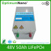 Rechargeable Lithium Li Ion Solar Battery Pack 48V 50ah