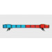 Red/Blue/Amber/Clear Waterproof LED Warning Lightbar (TBD-GA-080001)