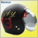 Retro Harley Helmet with Bubble Mask (MH118)