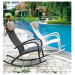 Rocking Wicker Chair - Outdoor Furniture (L0032)