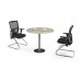 Round Discussion Table Coffee Table for Office Furniture (HF-H008)