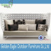 SGS PE Rattan Outdoor Furniture Outdoor Leisure Sofa