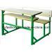 School 2 Seater Wooden Seat and High Quality Modern Design Double School Desk and Chair
