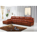 Sectional Leisure Leather Sofa (L. P2801#)