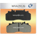 Semimetallic Brake Pads Wva29126 for Daf