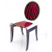 Silk Screen Acrylic Dining Chair Wedding Chair