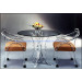 Simple Design Acrylic Coffee Chair
