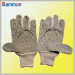 Sm1072 Cotton Crochet Gloves with PVC Dotted